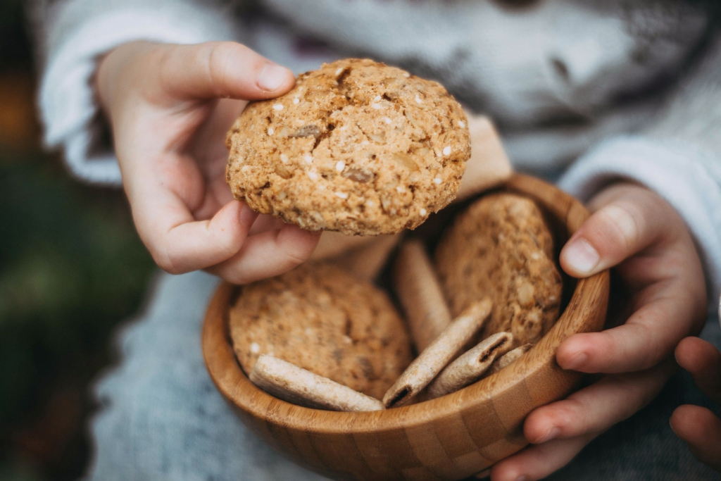 Galletas de Avena y Plátanos Recetas Veganas Fáciles, Saludables y Deliciosas 2 Galletas de Avena y Plátanos