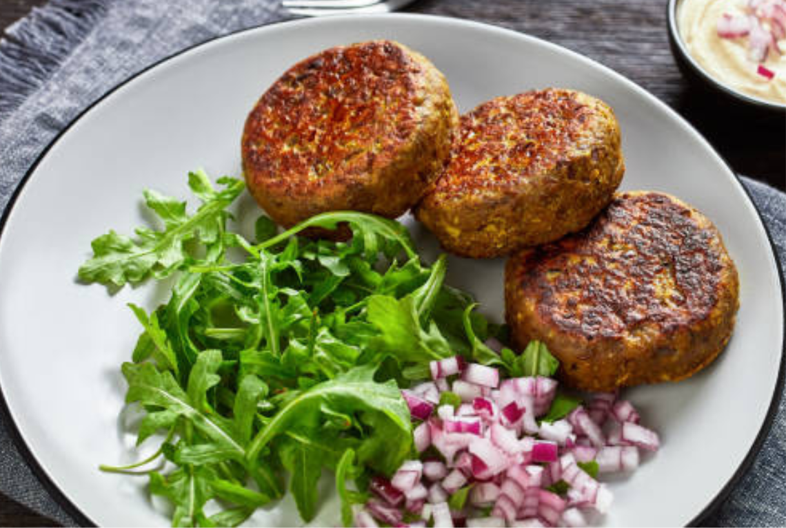 Hamburguesas de lentejas