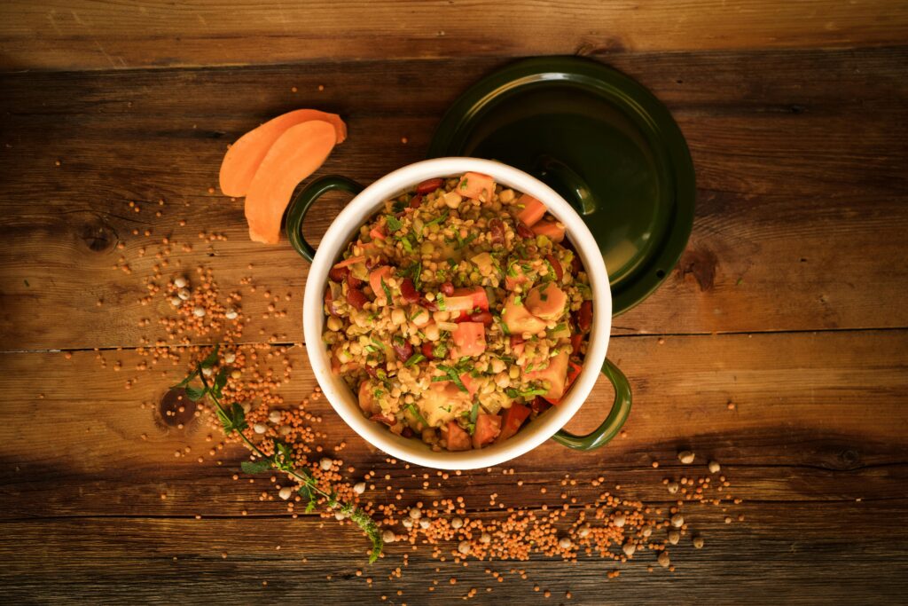 Receta De Abuela : Estofado Vegano de Lentejas Para Cena Vegana 3 Receta De Abuela